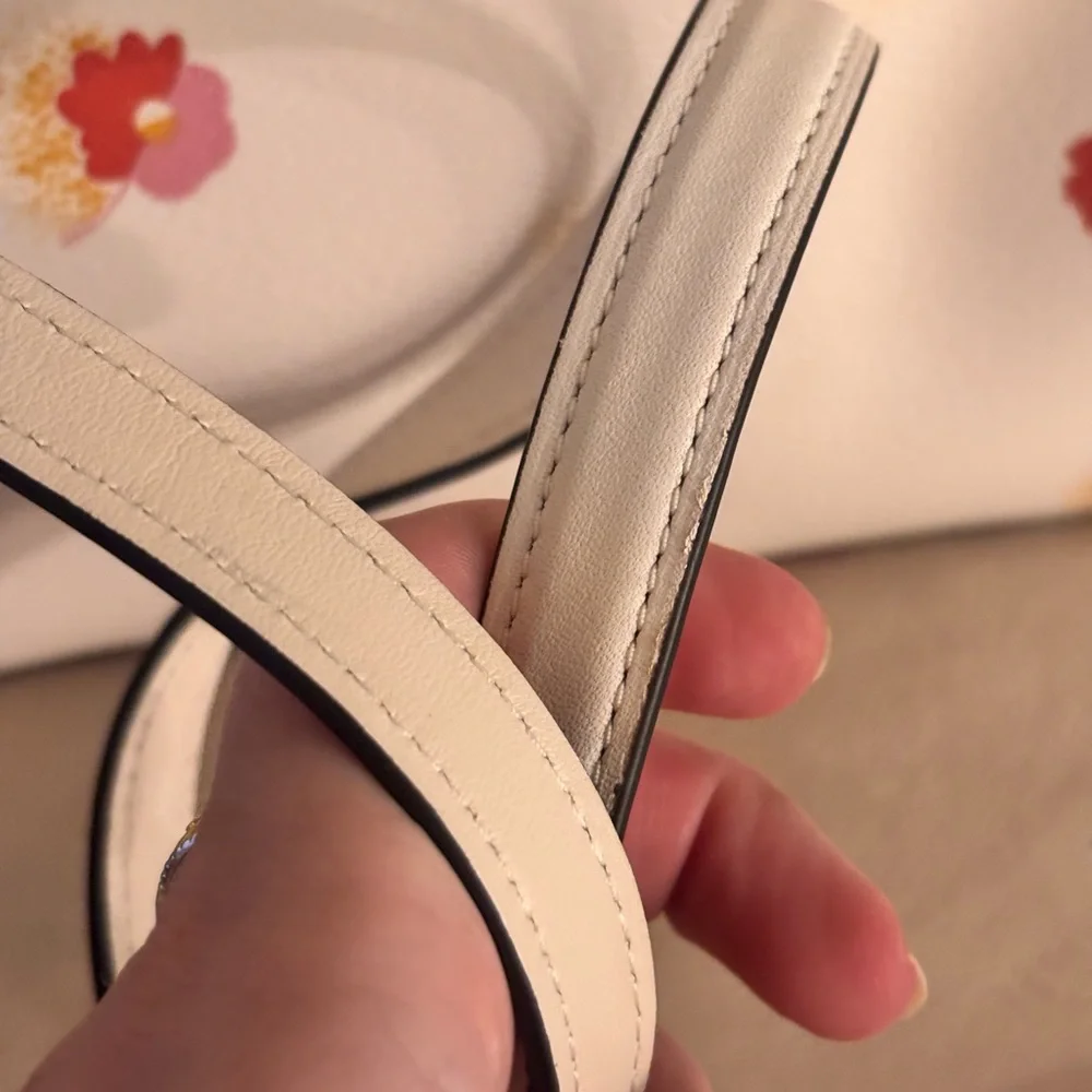 COACH C5801 Rowan Cream Floral Satchel NWOT RETAIL $398 - Picture 10 of 16